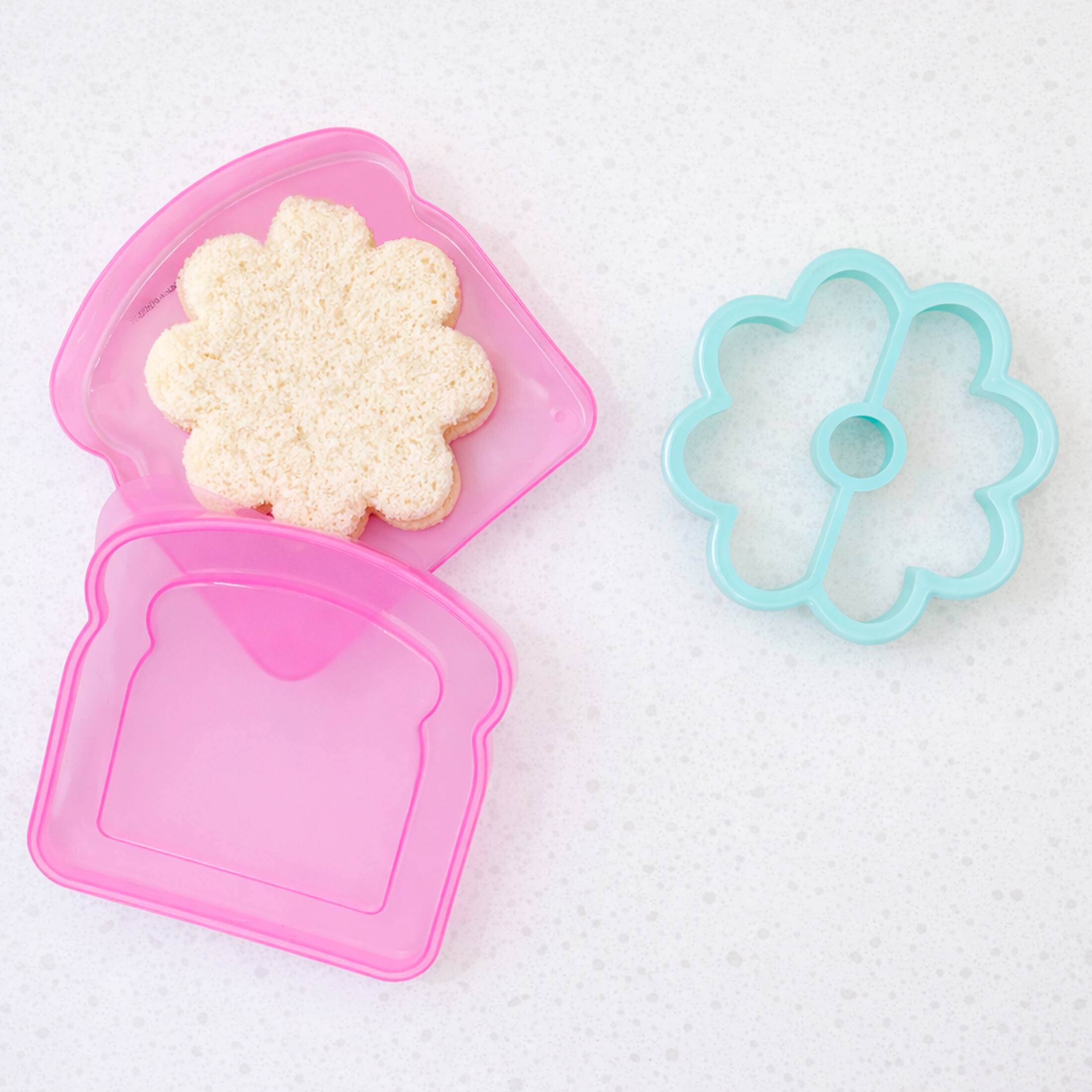 Class Rules! 5.25" Pink Sandwich Cutter Set by B2C™ - Image 2