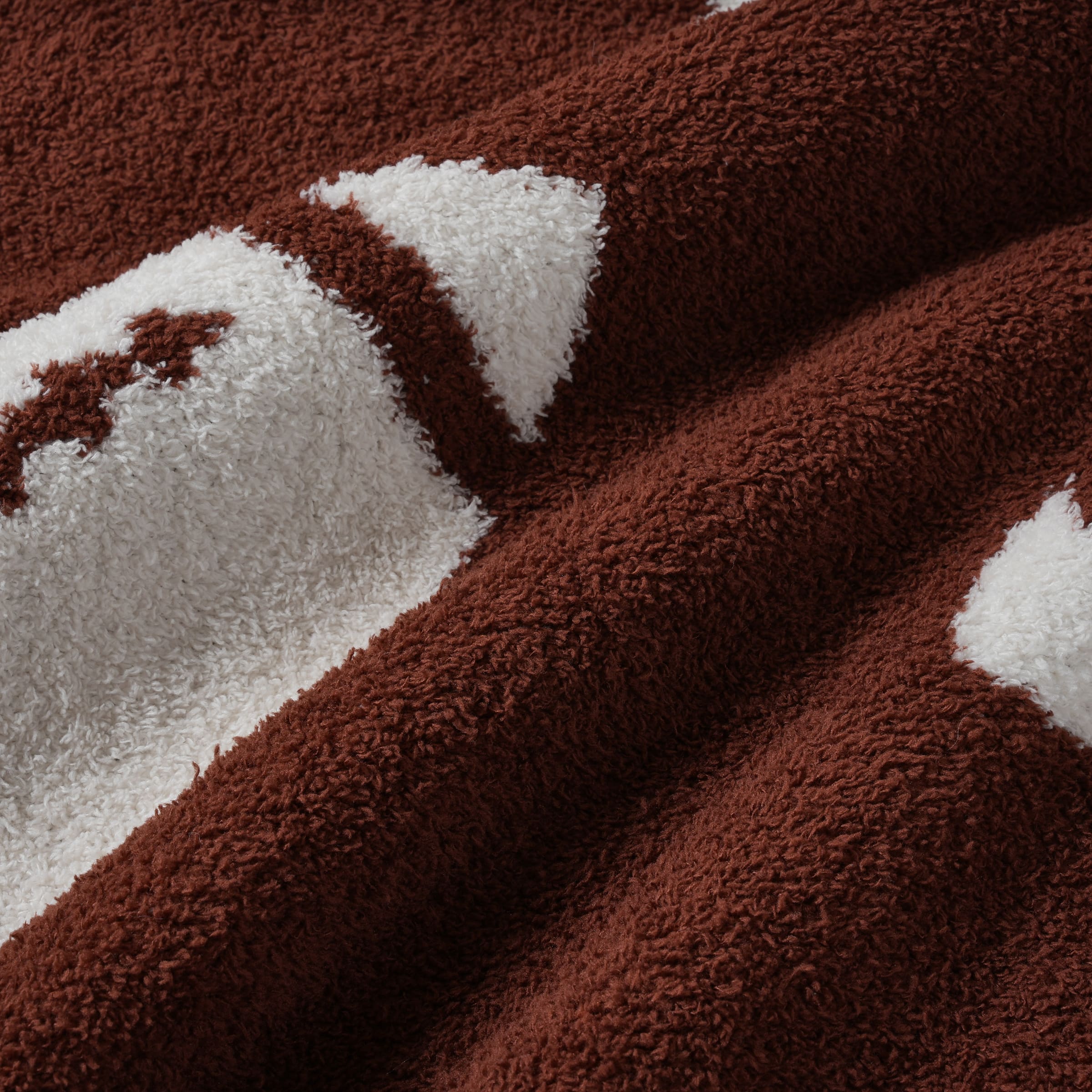 50" x 60" Brown Football Blanket by Celebrate It™ - Image 3