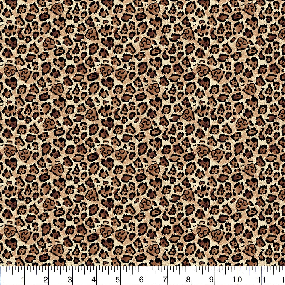 Fabric Traditions Cheetah Print Cotton Quilting Fabric