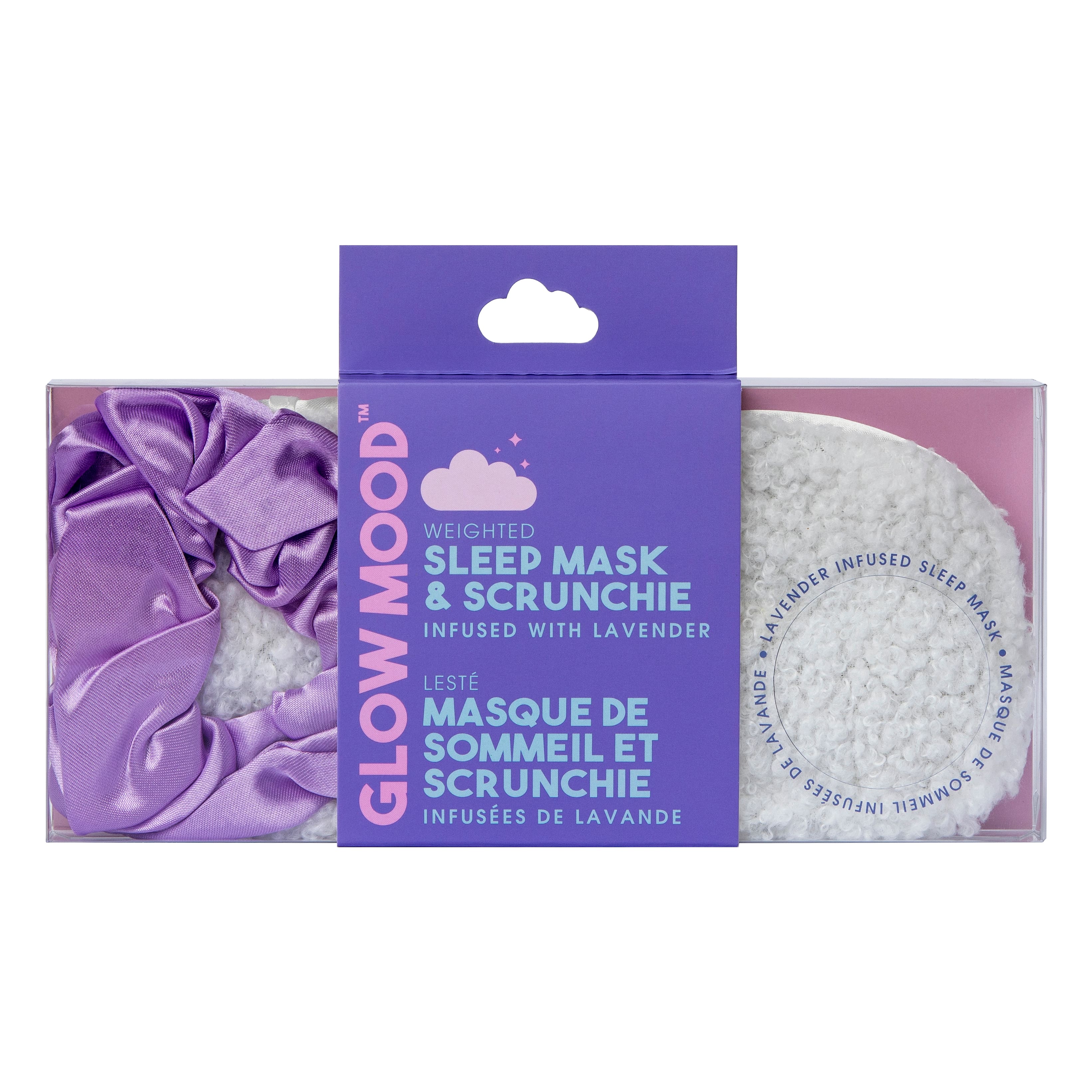 Glow Mood™ Weighted Sleep Mask & Scrunchie Set