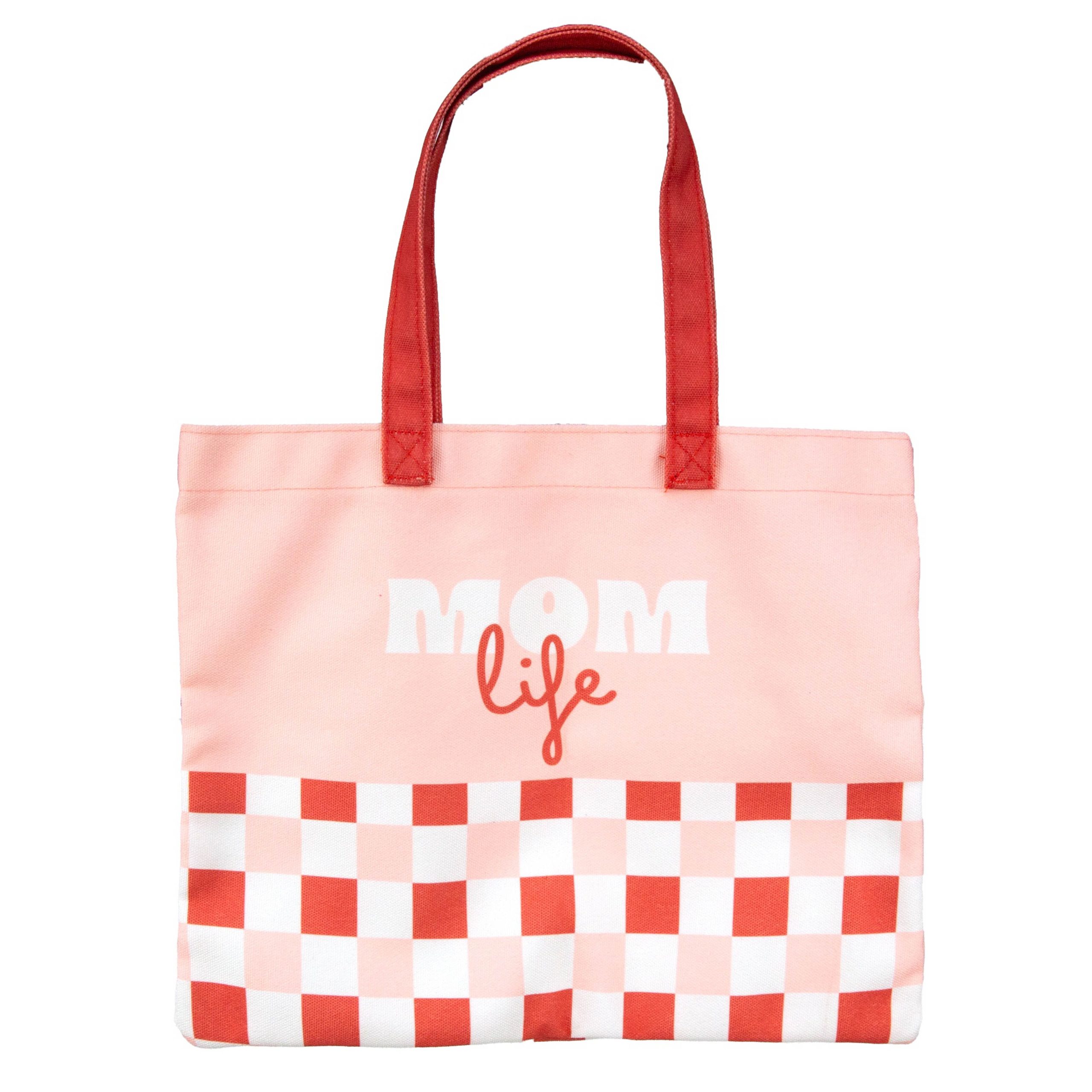 Mother's Day Fabric Statement Tote Bag