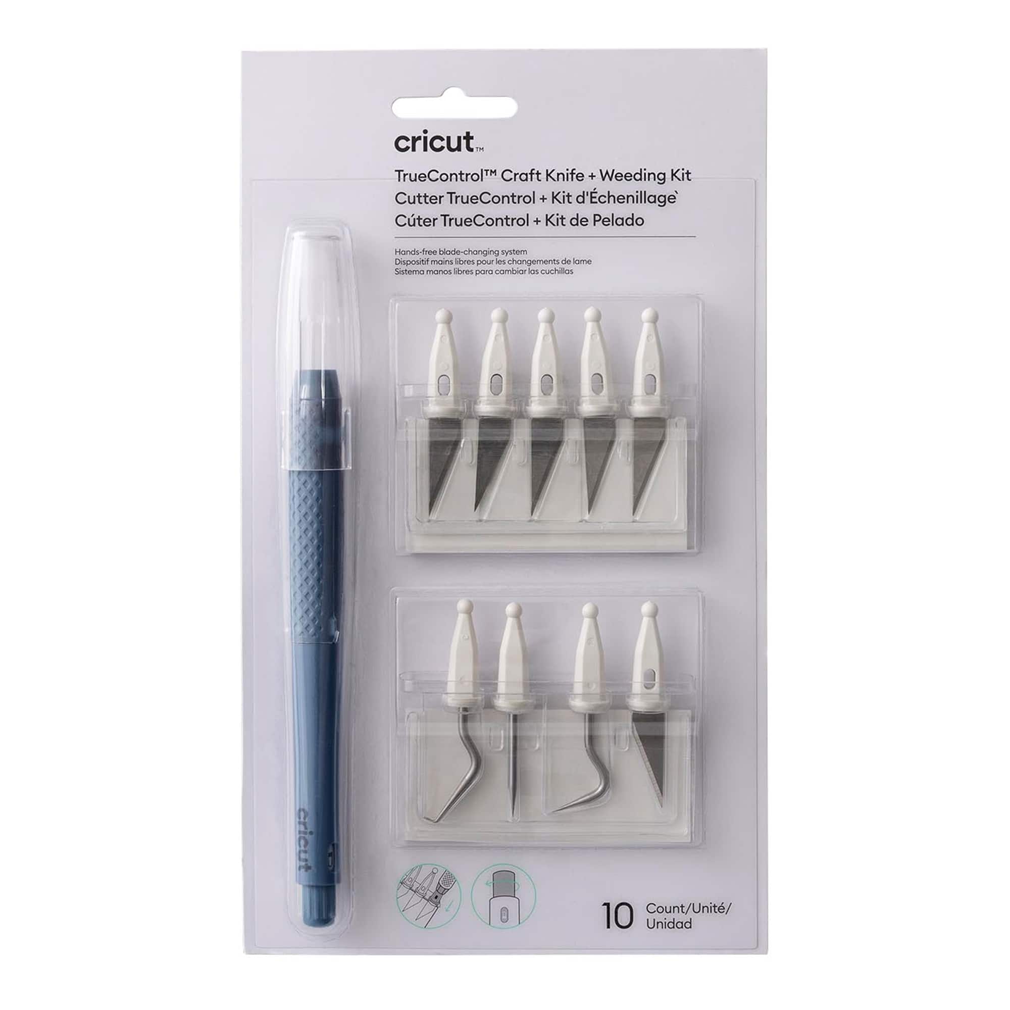 Cricut® TrueControl™ Blue Craft Knife & Weeding Kit
