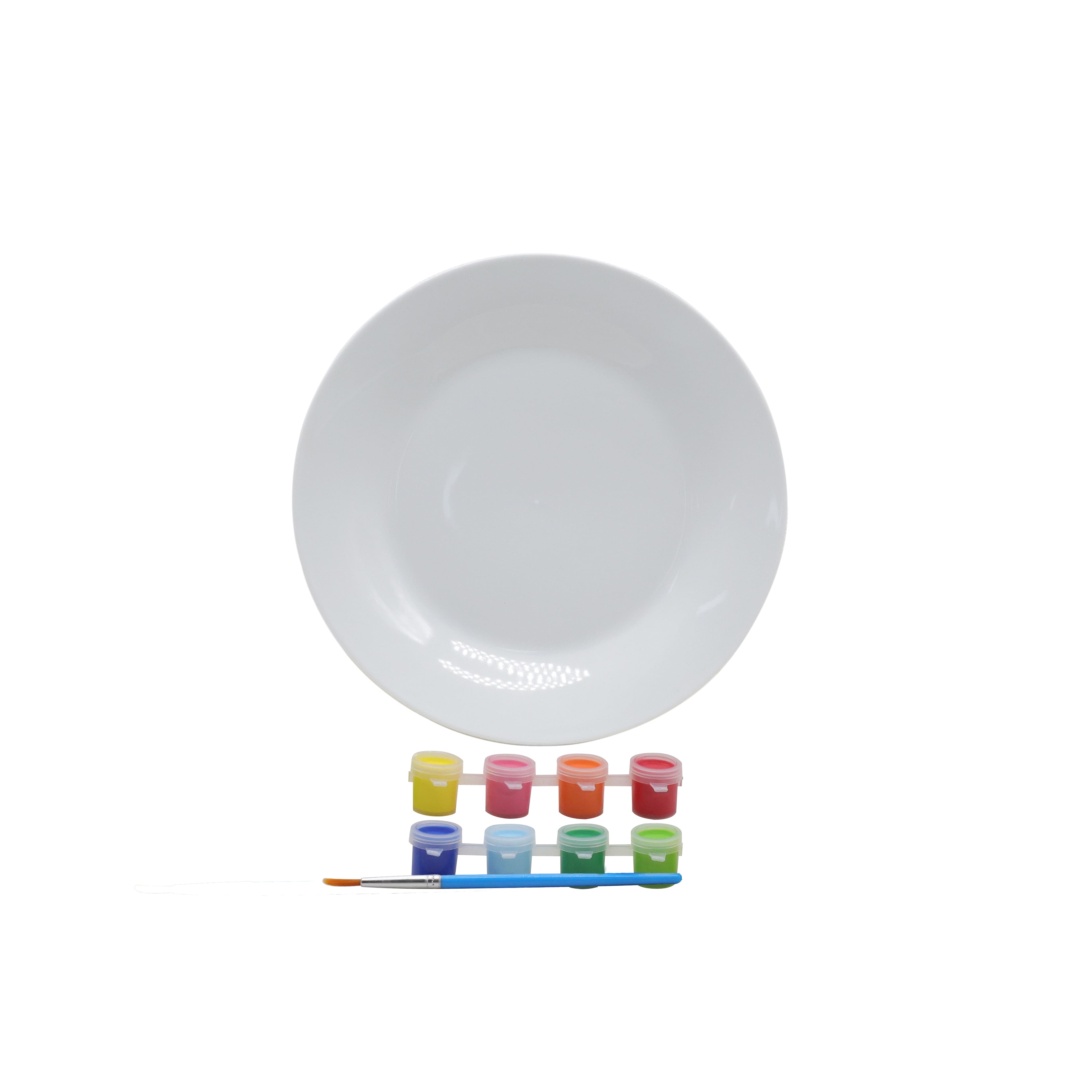 Color-Your-Own Ceramic Plate Painting Kit by Creatology™