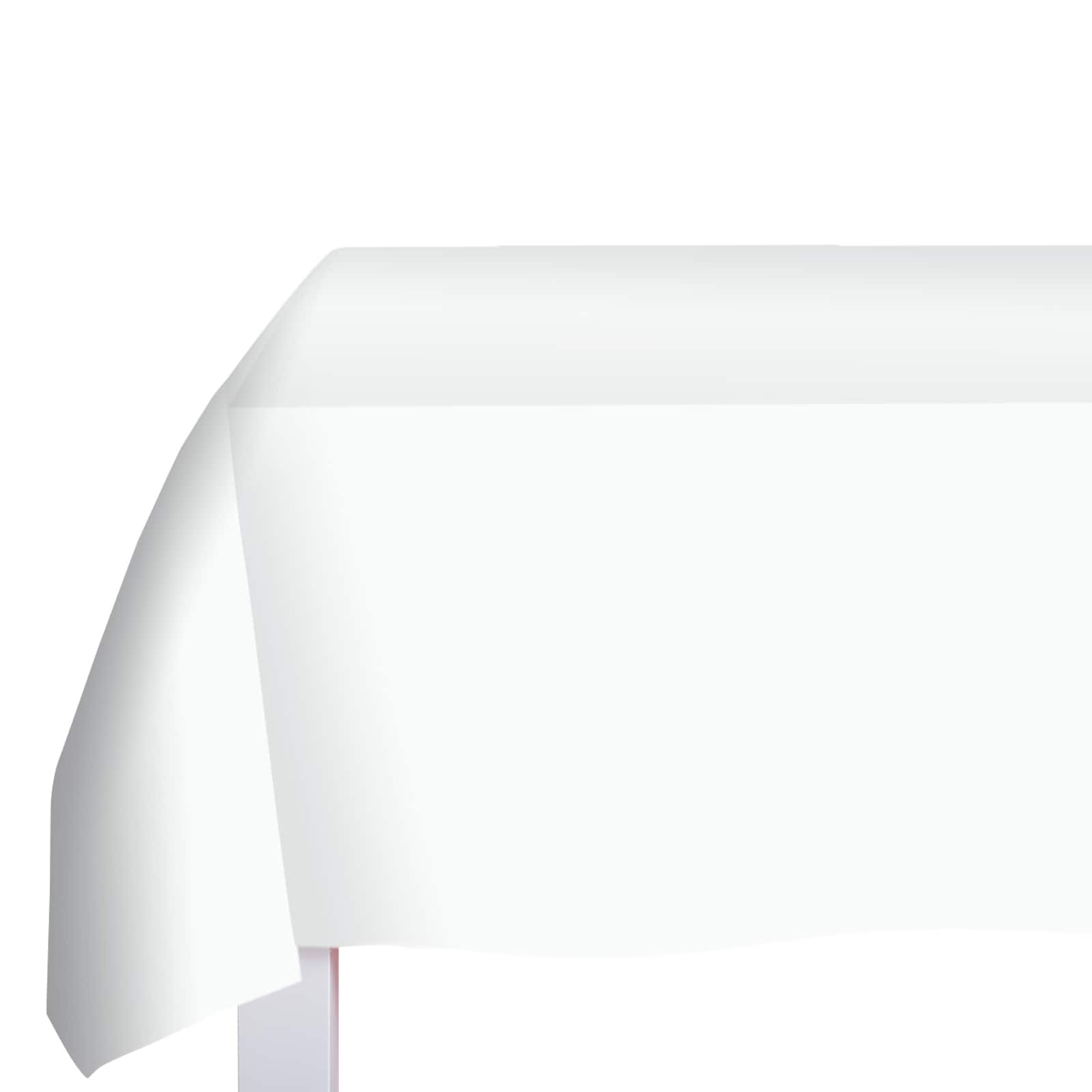 54" x 108" Solid Plastic Table Cover by Celebrate It™ - Image 4