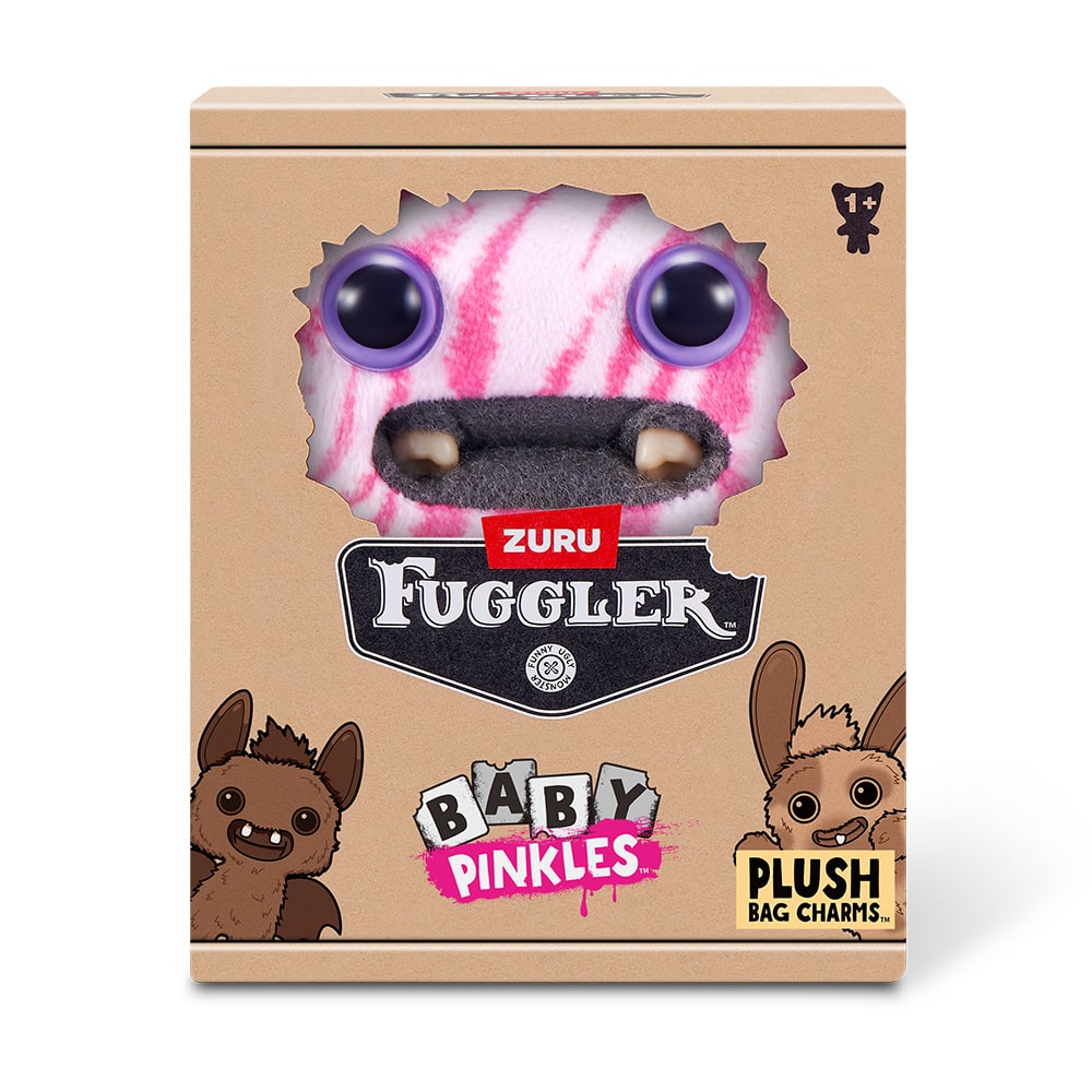 Fuggler™ Baby Pinkles 3.5" Wide Eyed Weirdo Keyring