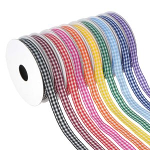 3/8" x 2yd. Gingham Value Pack Ribbon by Celebrate It®