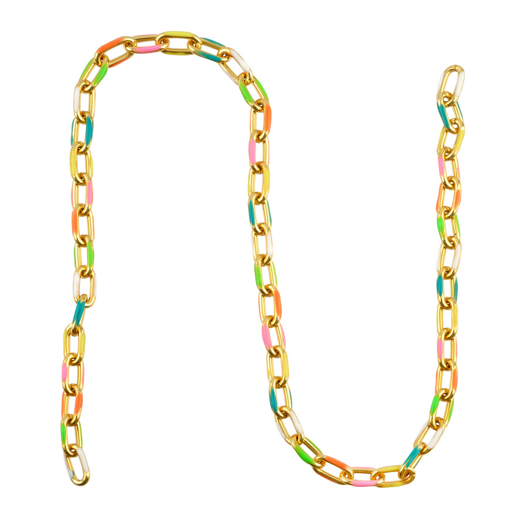 18" Gold Enamel Clip Chain by Bead Landing™ - Image 3