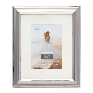 Expressions™ Silver Two Tone Frame with Mat by Studio Décor®