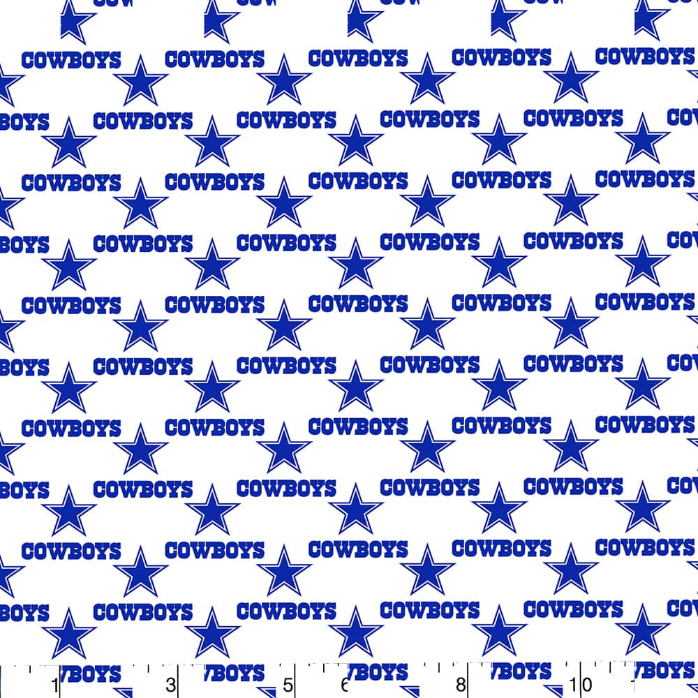 NFL Dallas Cowboys Logo Cotton Fabric