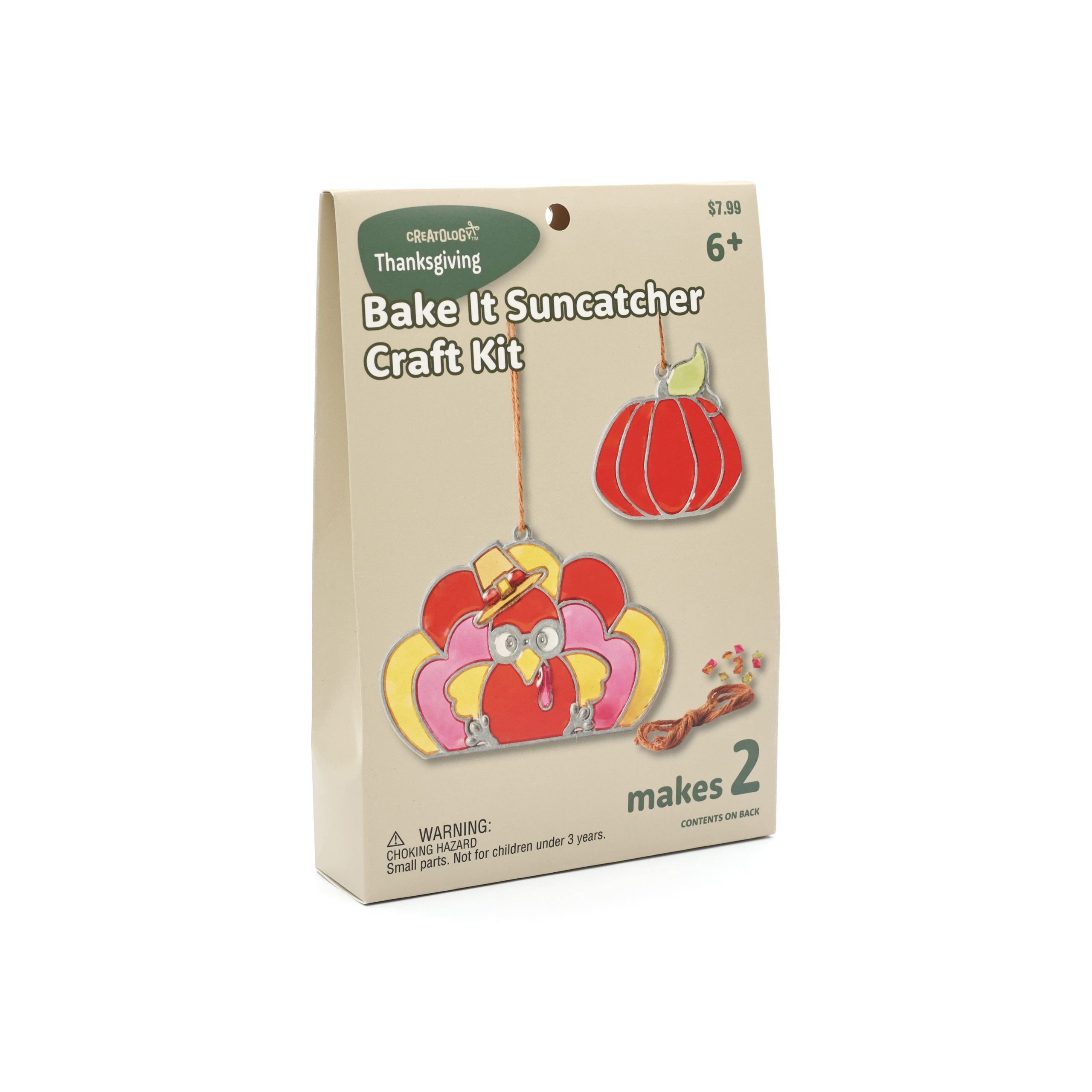 Thanksgiving Turkey Bake It Suncatcher Craft Kit by Creatology™ - Image 3