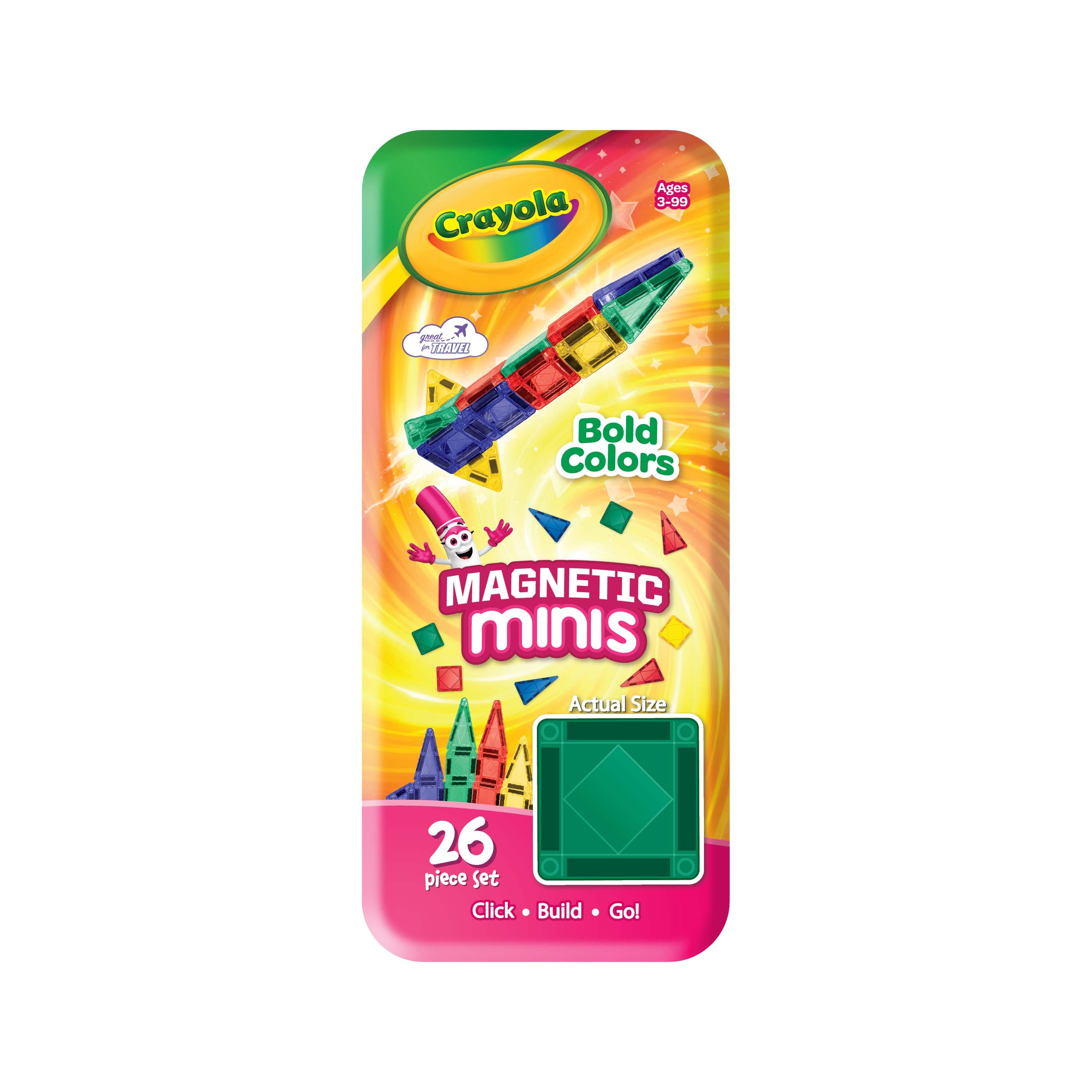 Crayola® Magnetic Minis Bold Tile Travel Set