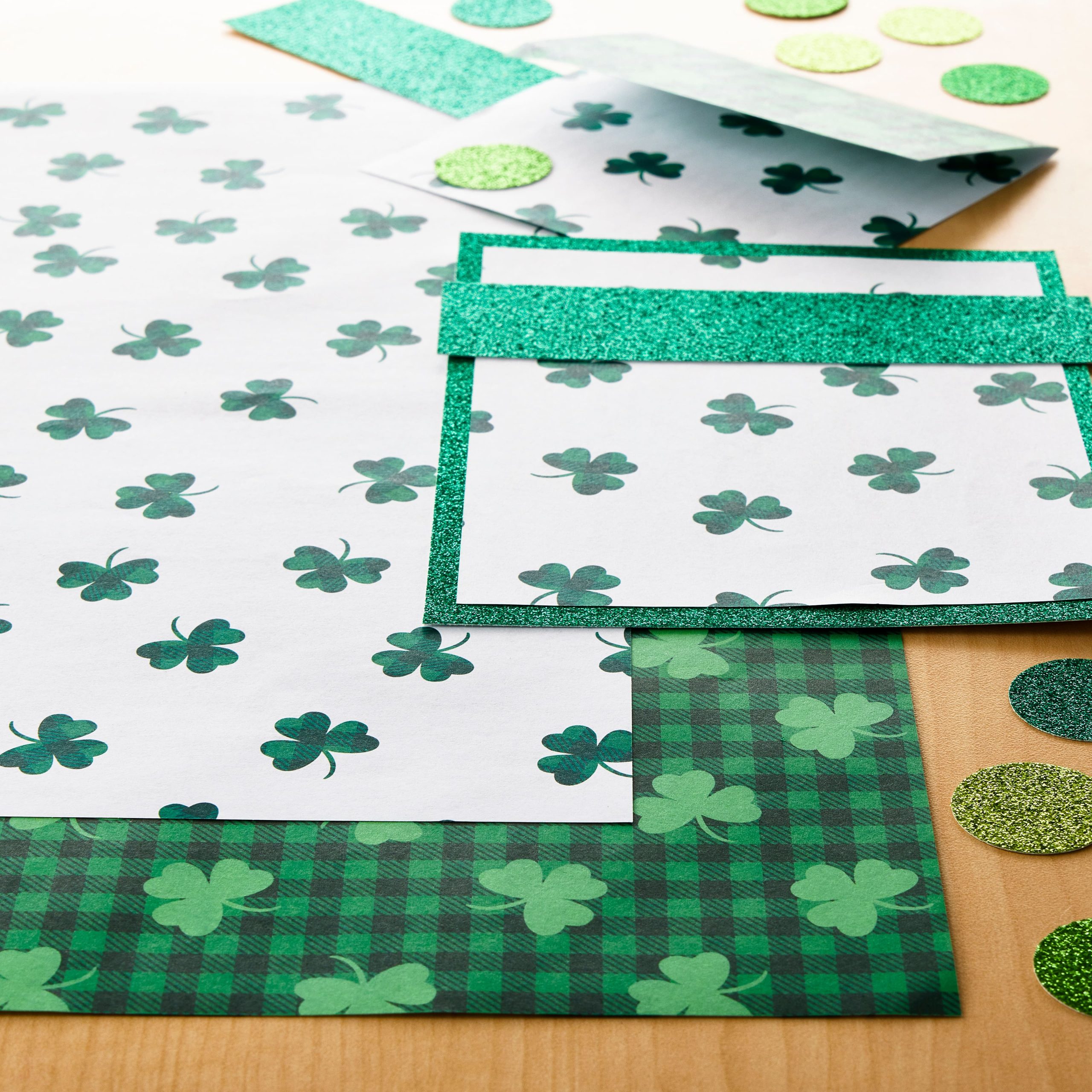 St. Patrick's Day Double-Sided Cardstock Paper by Recollections™, 12" x 12" - Image 2