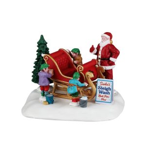 Lemax® Santa's Wonderland™ Santa's Sleigh Wash