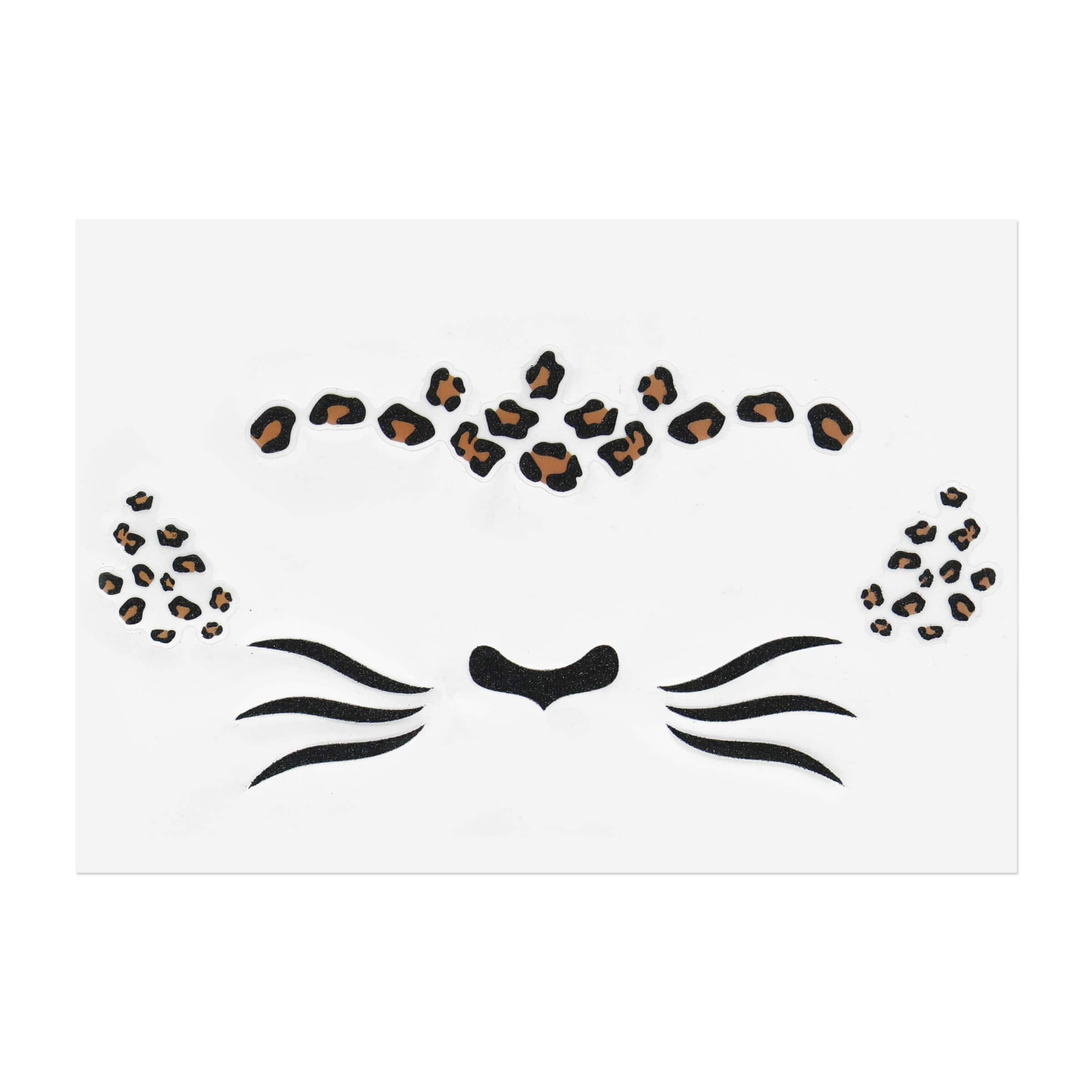 Halloween Cheetah Face Decal by Celebrate It™