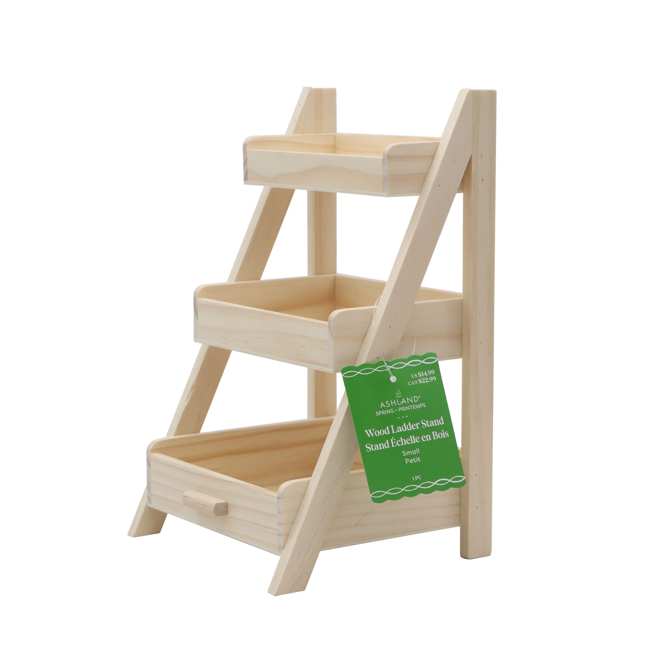 Small Wood Ladder Stand by Ashland® - Image 2