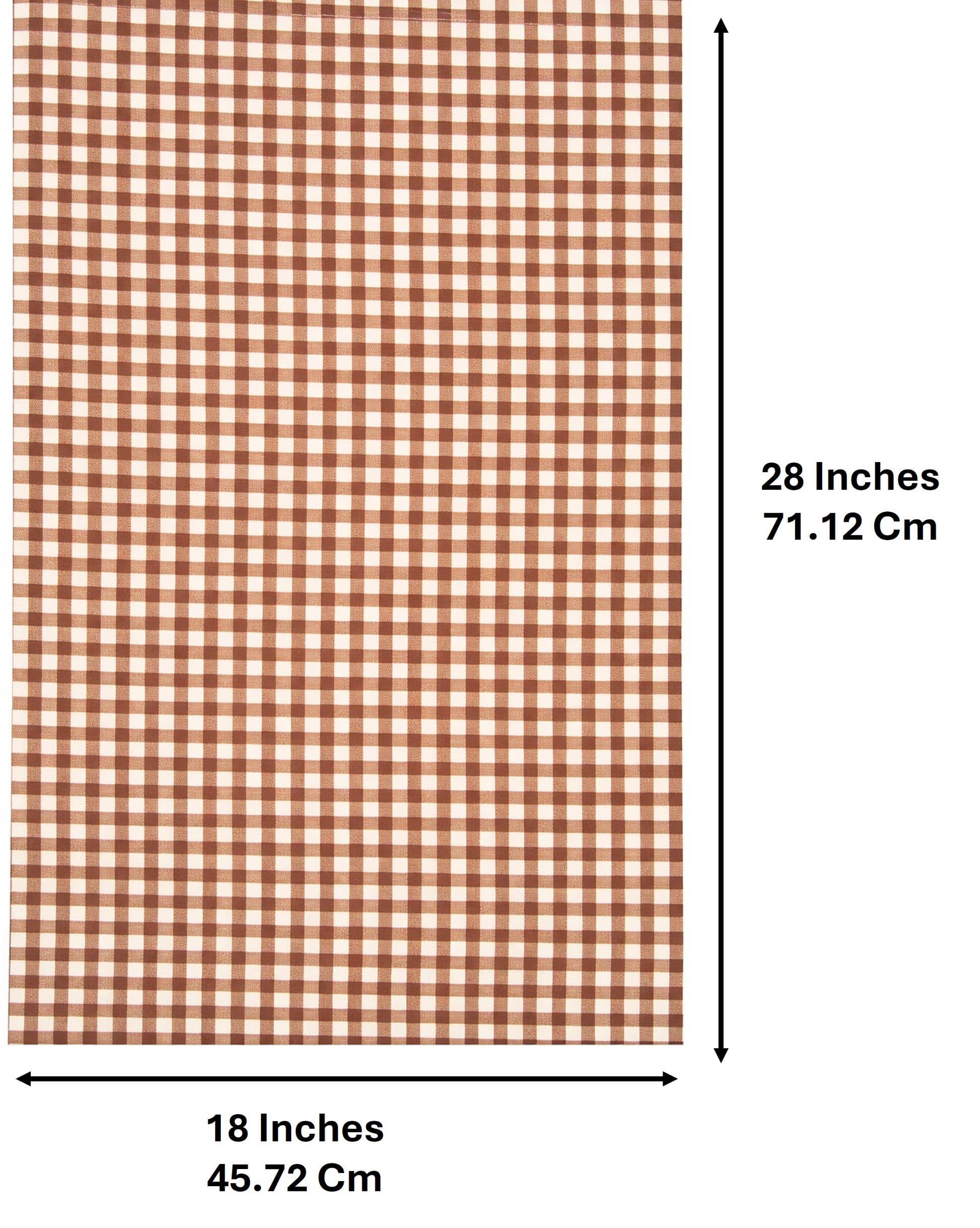 28" Thanksgiving Gingham Tea Towel by Makery™ - Image 2