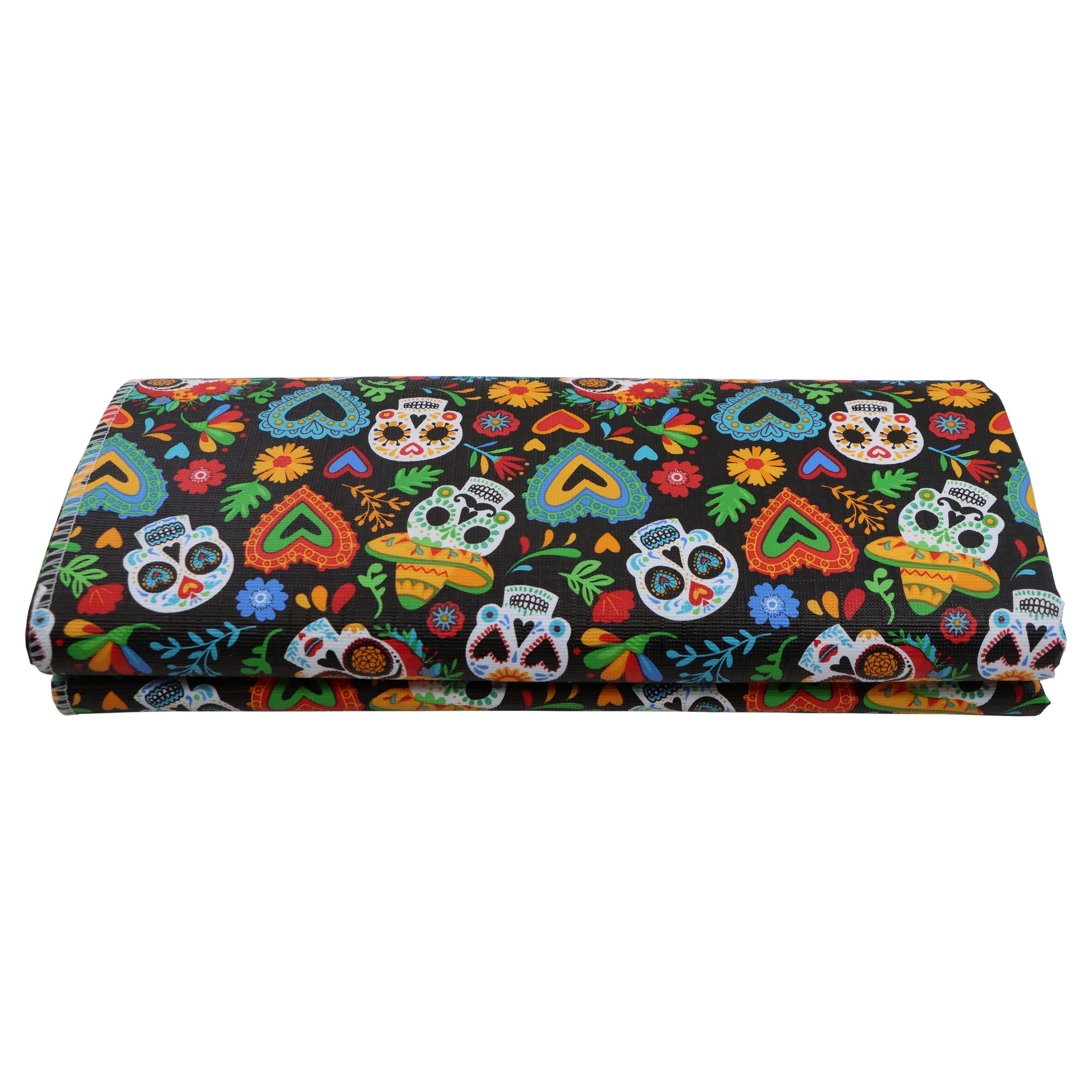 52" x 70" Skull & Heart Table Cover by Ashland® - Image 2