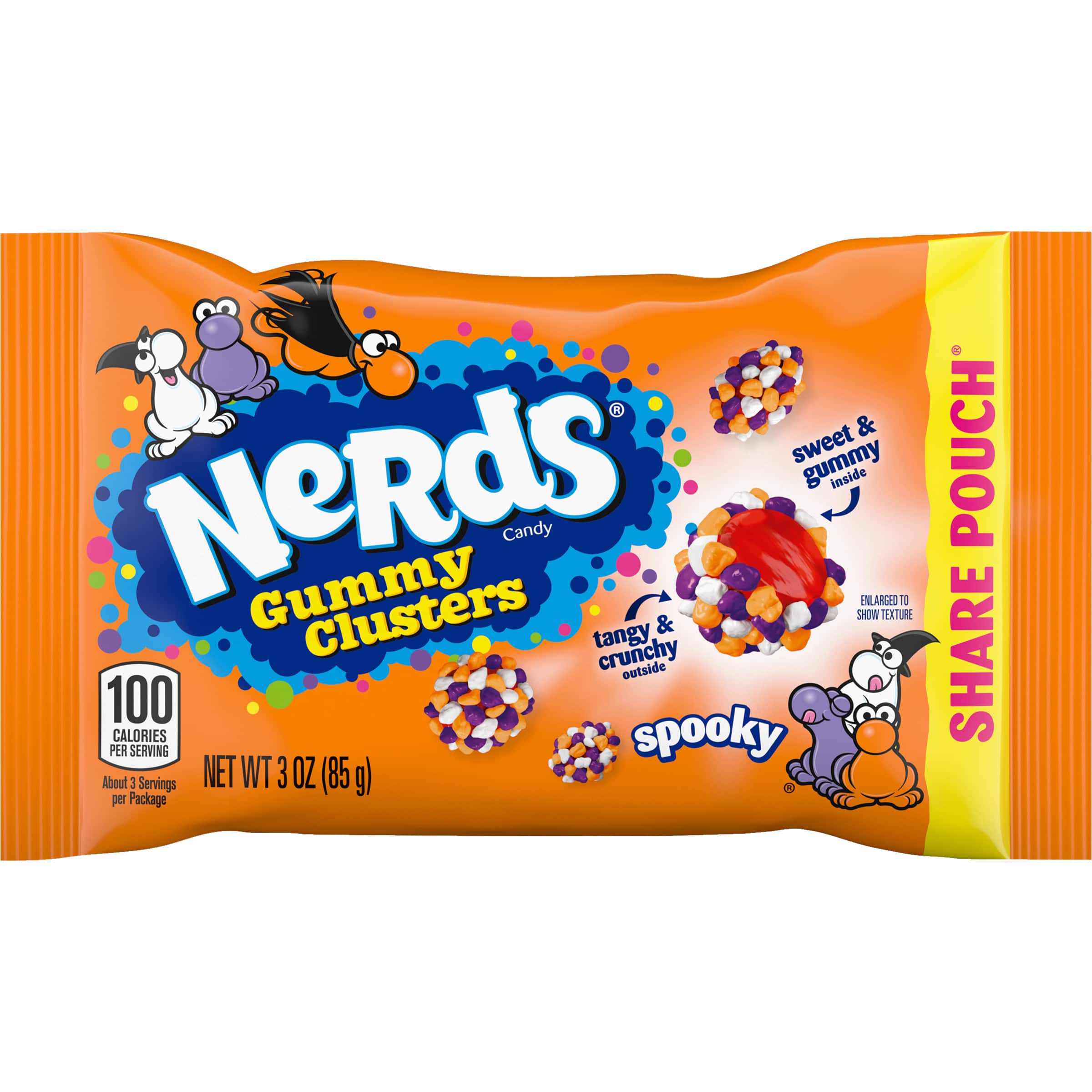 Halloween Spooky Nerds Gummy Clusters Candy