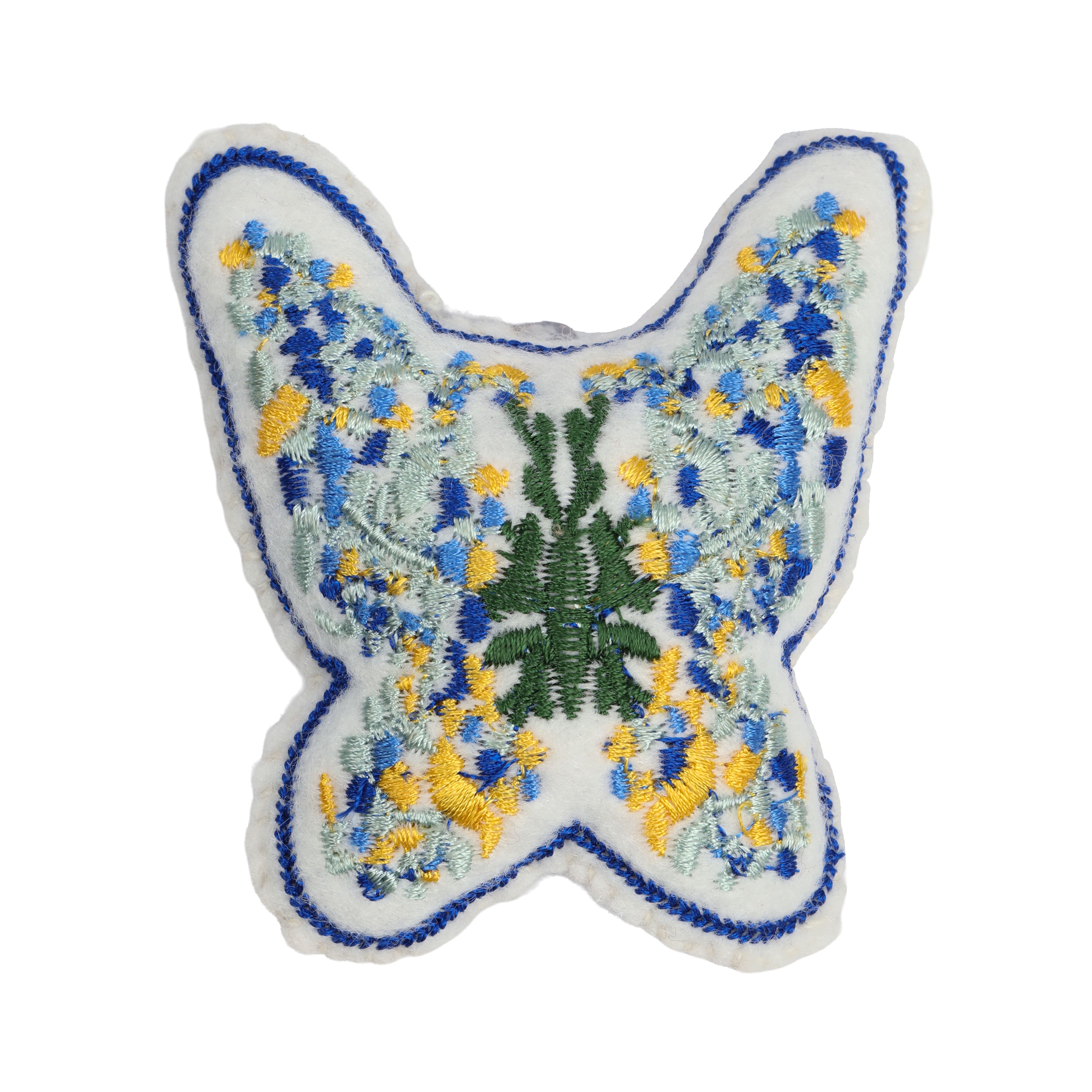 Blue Butterfly Filled Patch Embellishment by Celebrate It™