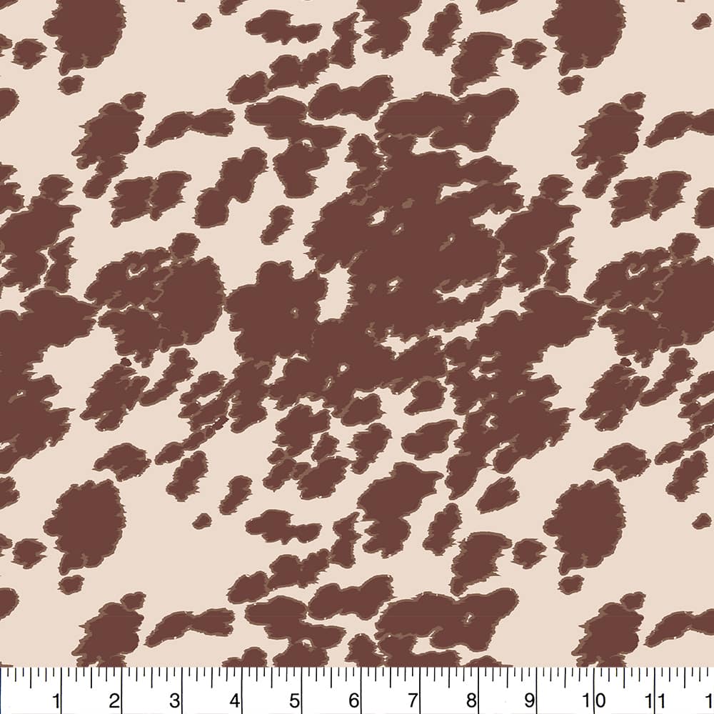 Fabric Traditions Cow Hide Cotton Quilting Fabric