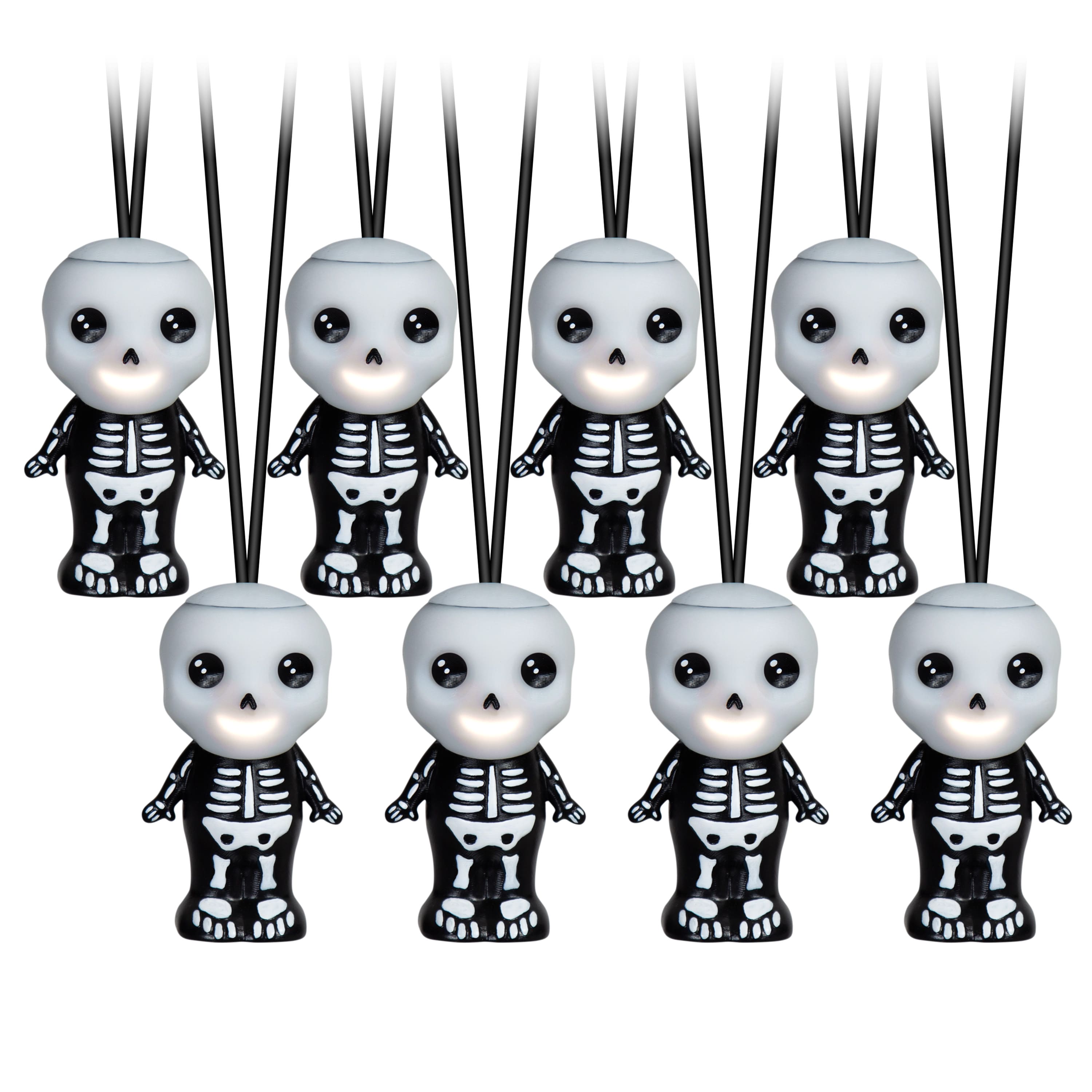 8ct. EmoteGlow™ Musical Light String with Singing Skeletons by Ashland®