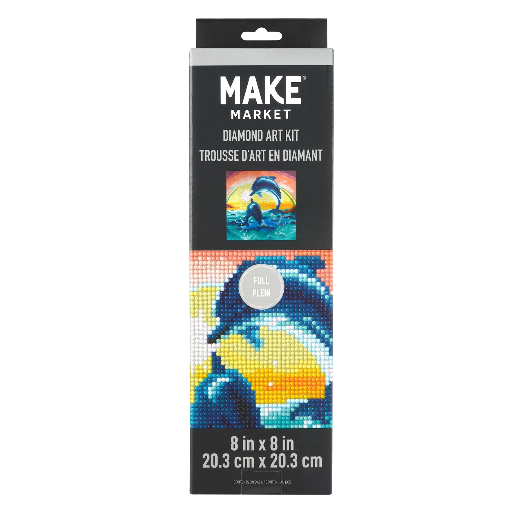 Dolphins Painting Diamond Art Kit by Make Market® - Image 3