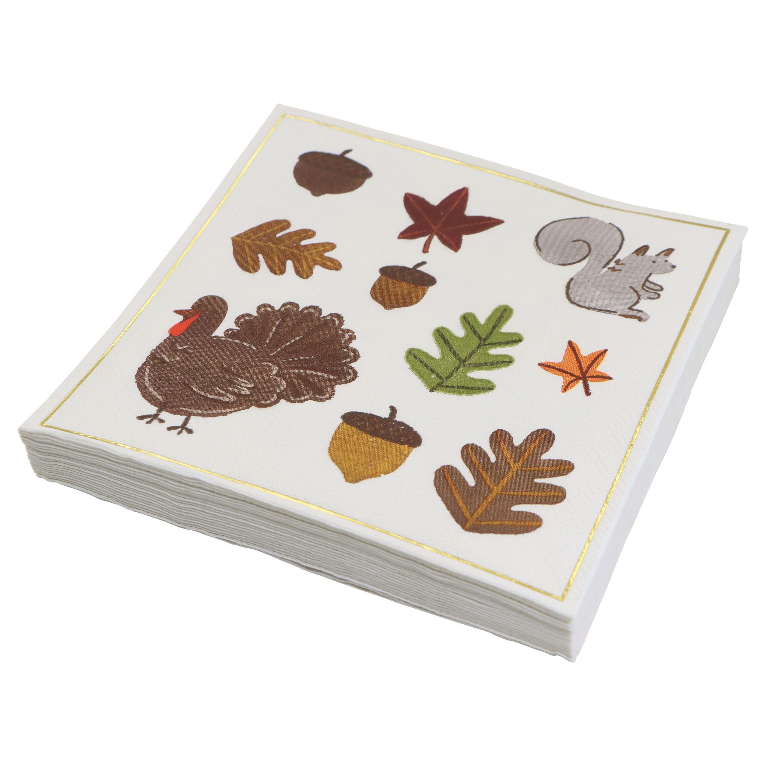 Thanksgiving Icons Lunch Napkins, 20ct. by Celebrate It™ - Image 2
