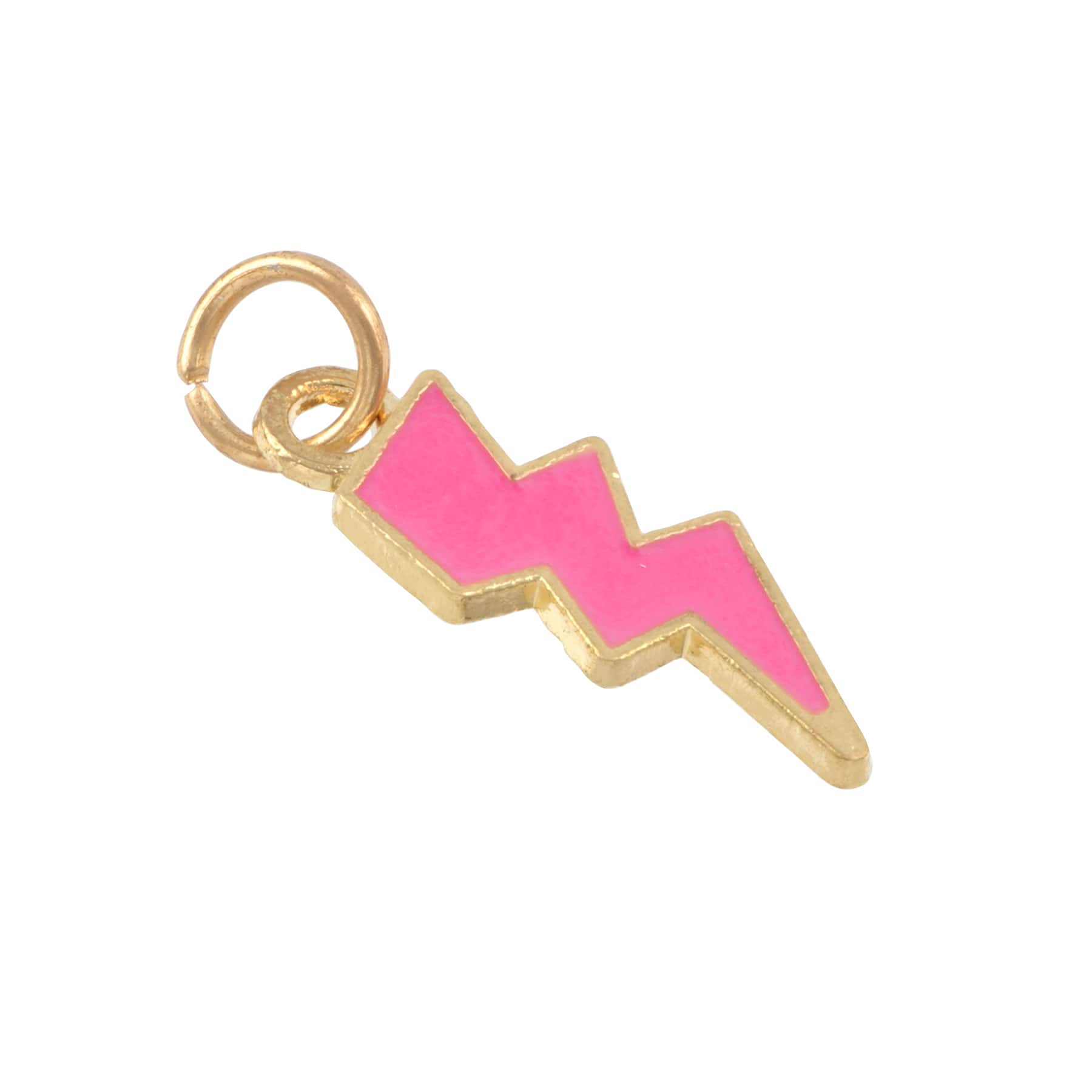 Enamel & Gold Lightning Bolt Charms by Bead Landing™ - Image 3