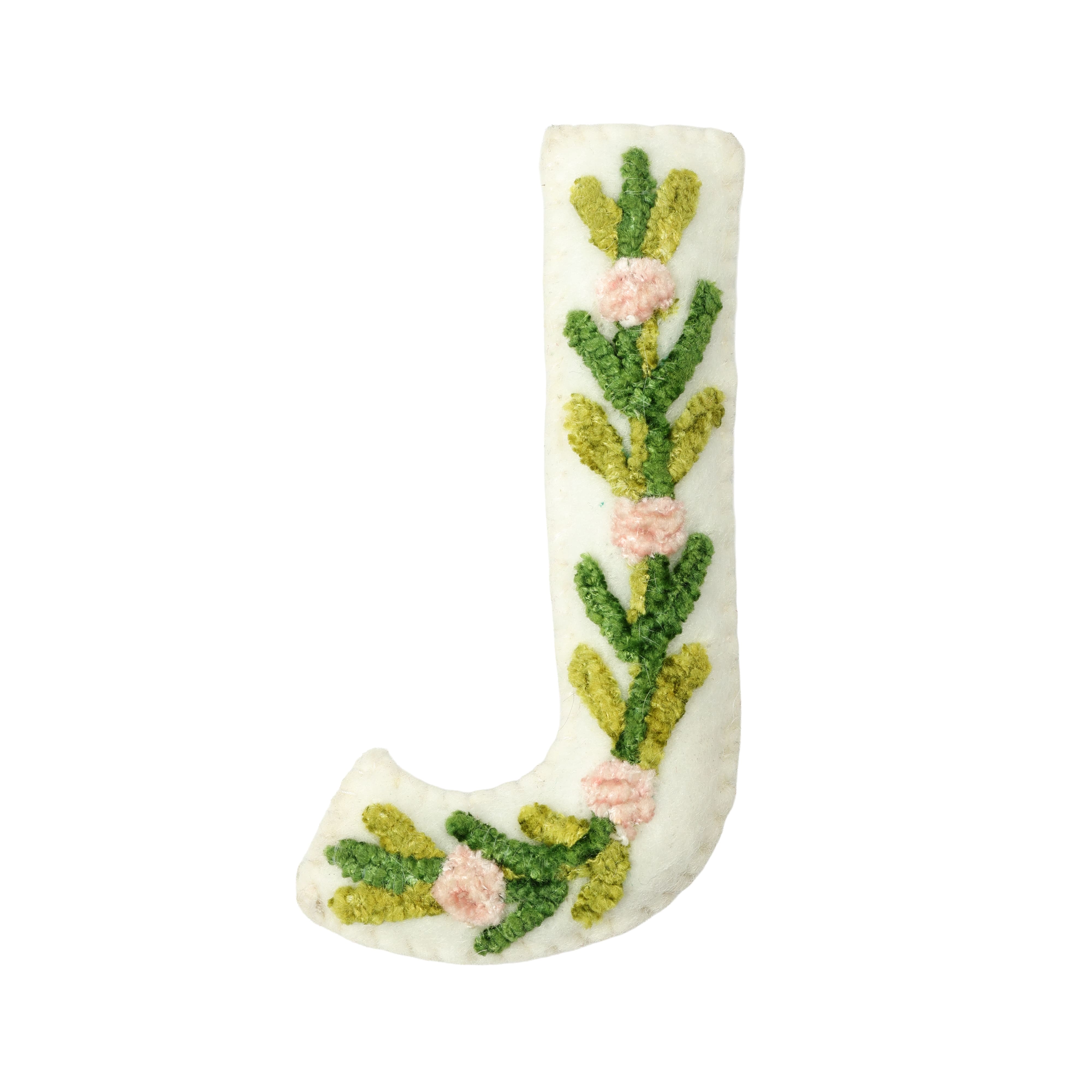 4" Floral Embroidered Puffy Letter by Celebrate It™