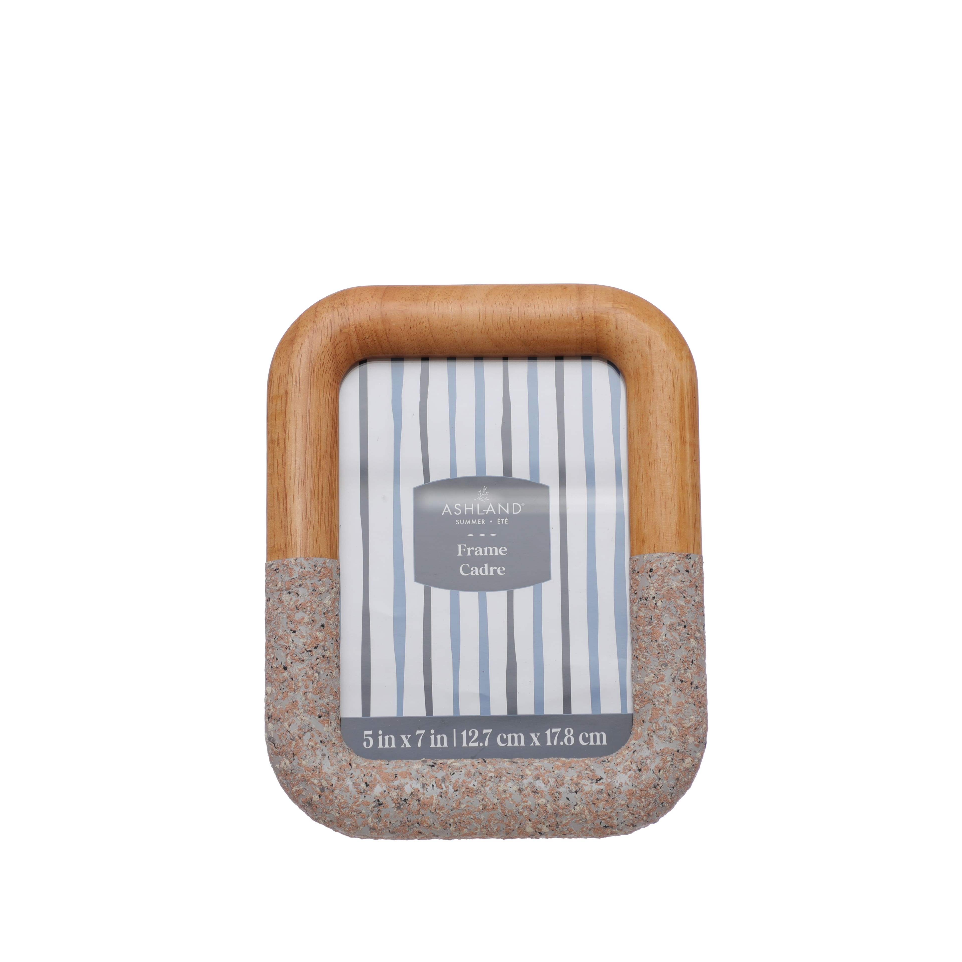 5" x 7" Wood & Faux Stone Tabletop Frame by Ashland®