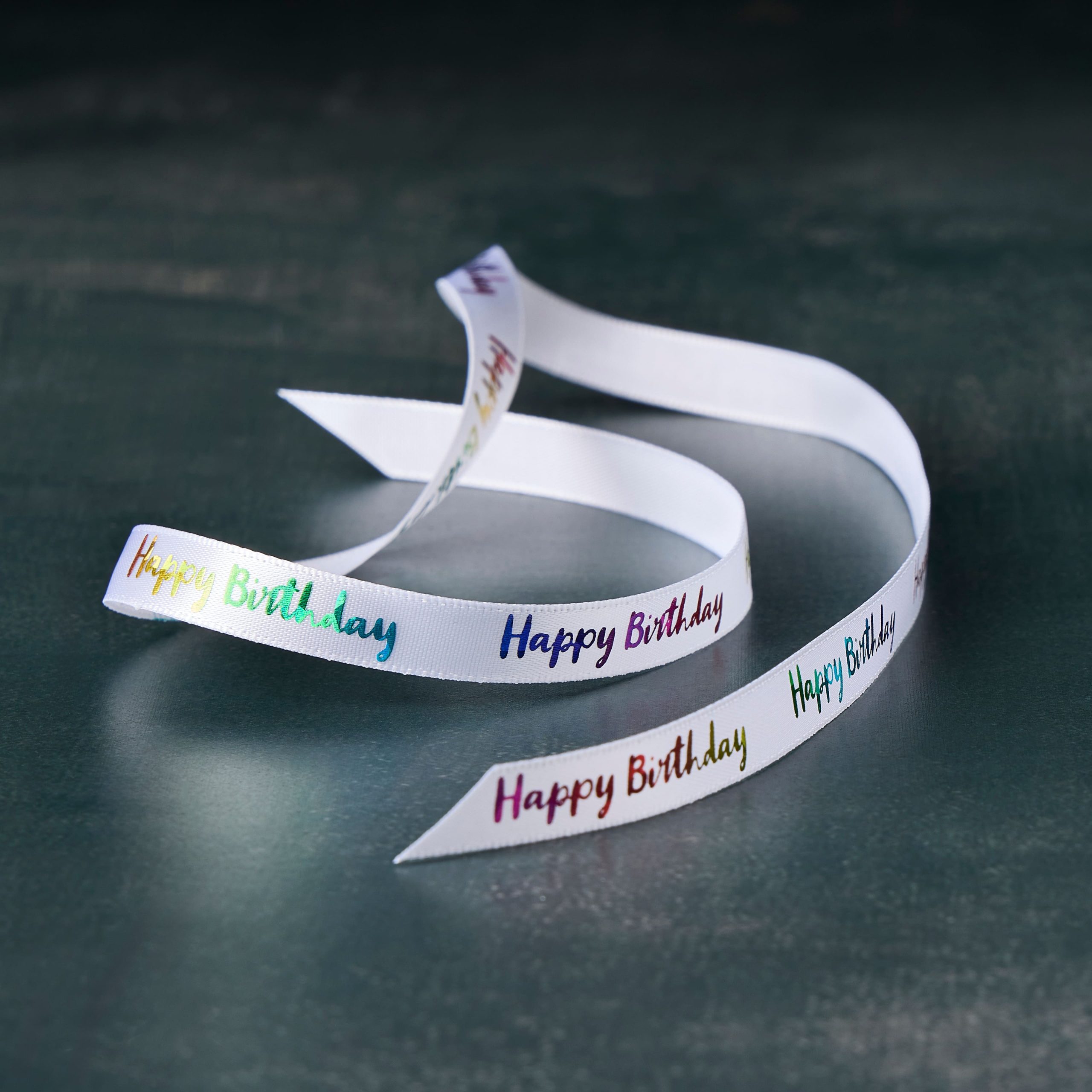 3/8" x 7yd. Happy Birthday Ribbon by Celebrate It™ Classic - Image 2