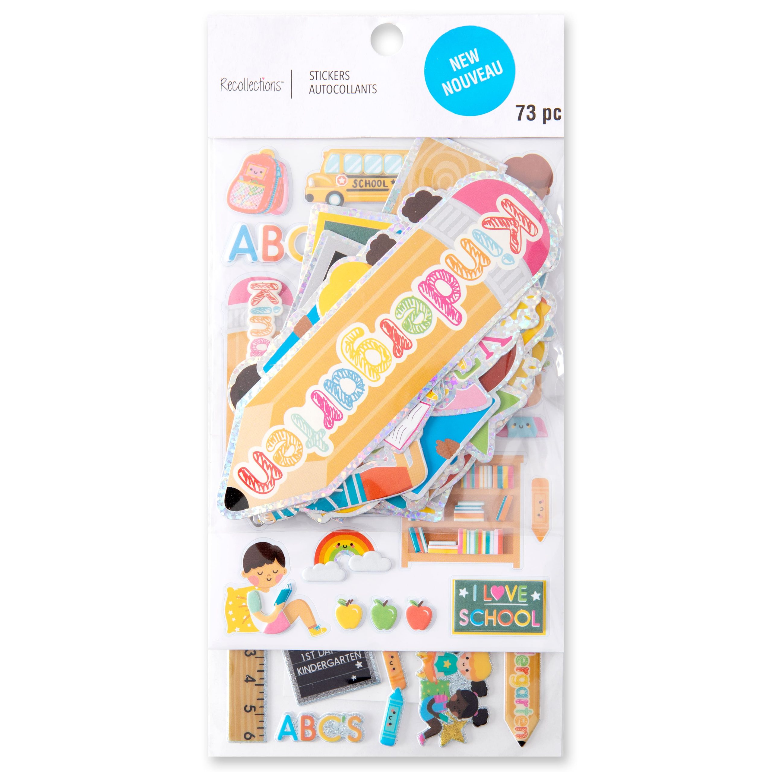 Kindergarten Dimensional Sticker Flip Pack by Recollections™ - Image 3