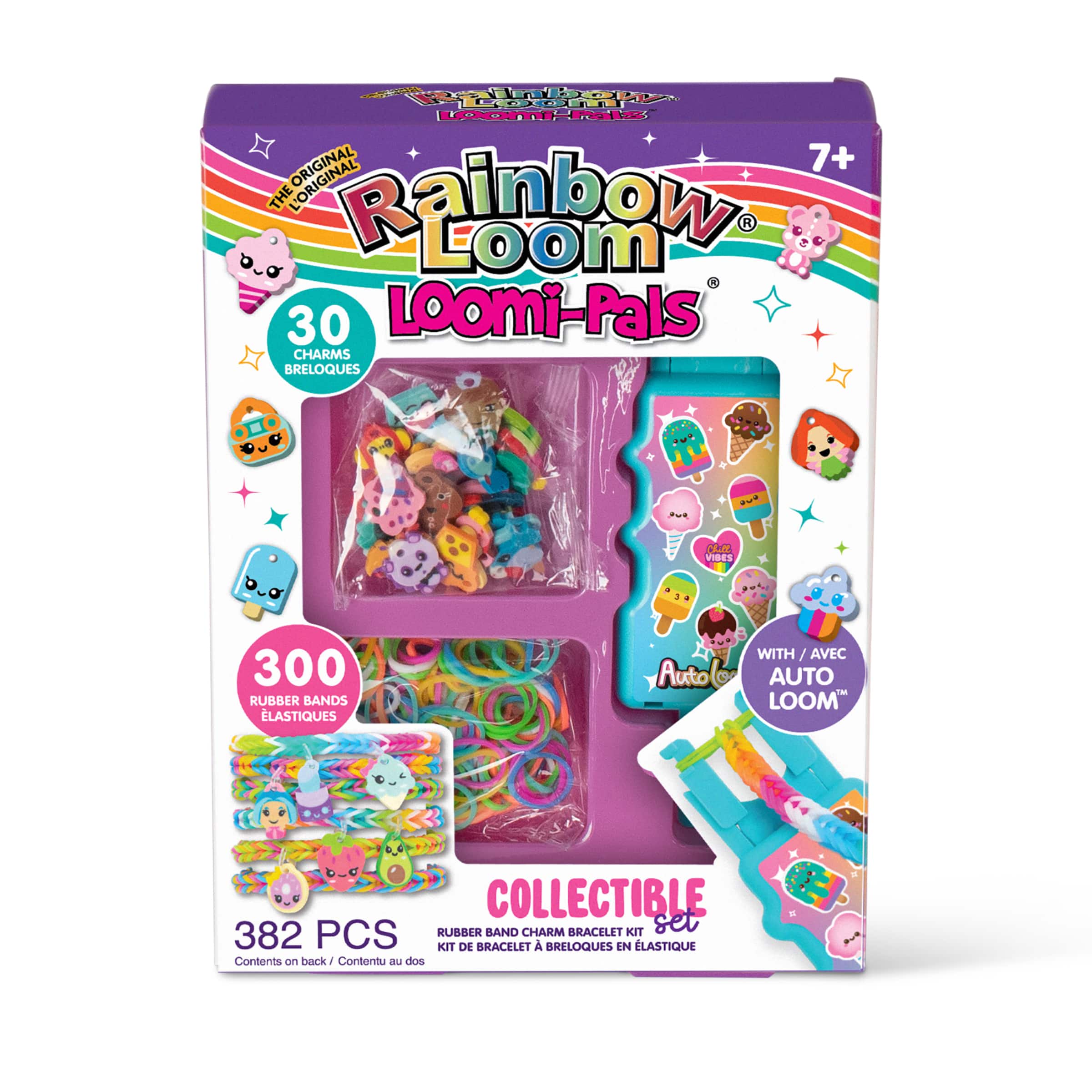 Rainbow Loom® Auto Loom™ Loomi-Pals® Collectible Bracelet Kit