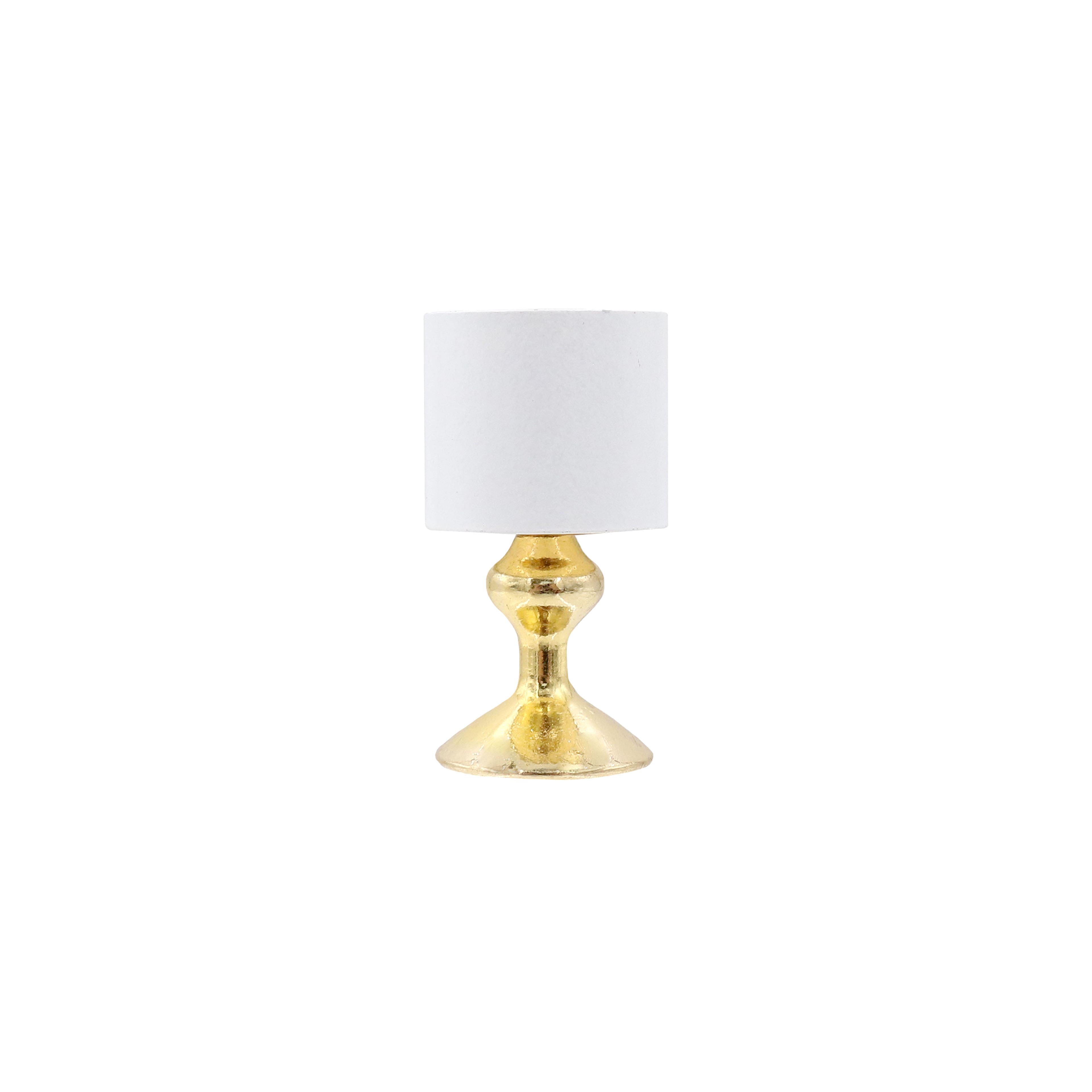 Mini White & Gold Lamp by Make Market®