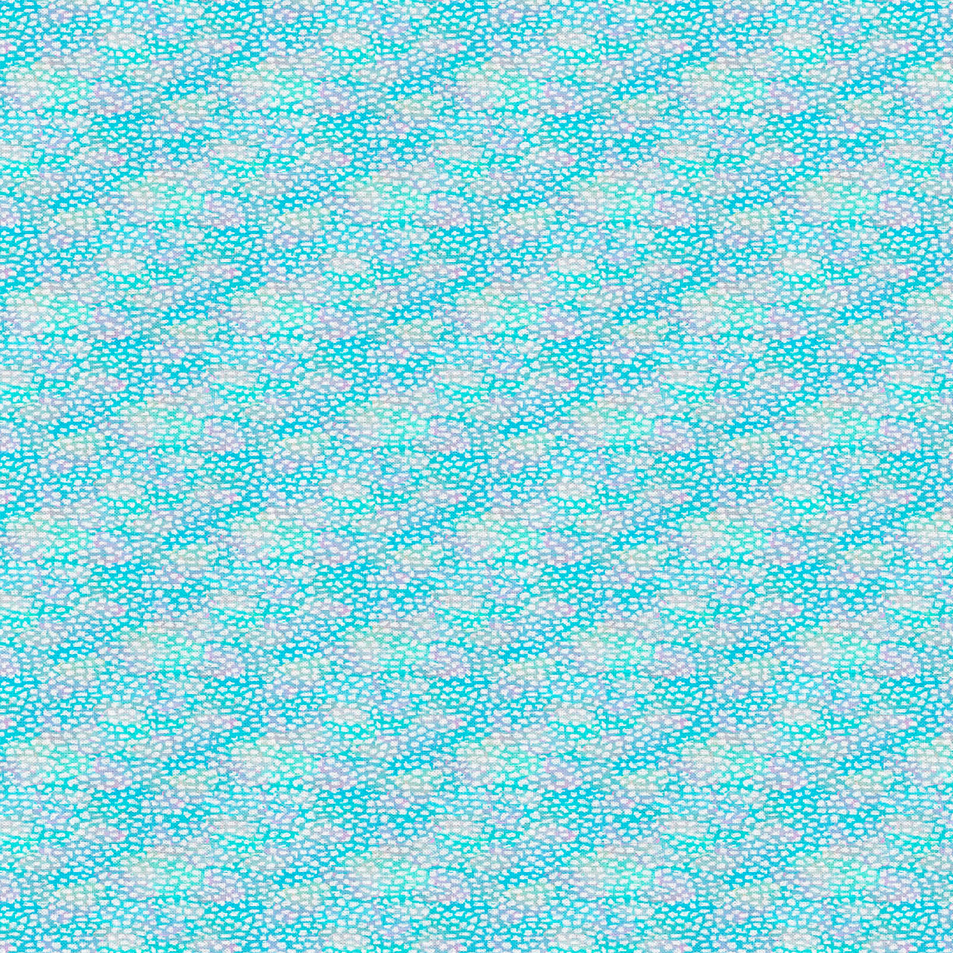 Fabric Editions Turquoise Abstract Dot Cotton Fabric
