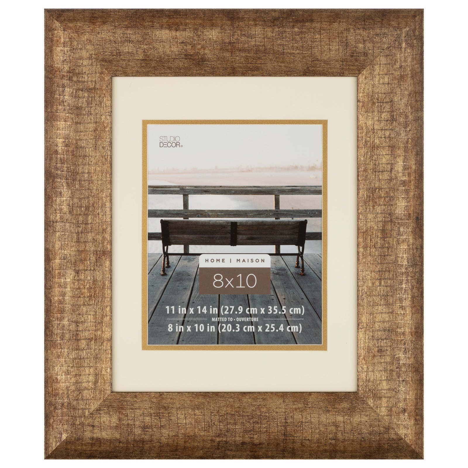 Home 8" x 10" Portrait Frame With Mat by Studio Décor®